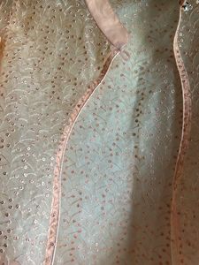 pink indo western