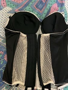 Black Pink Corset