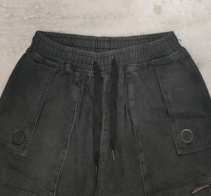 Stylish Black Cargo Joggers