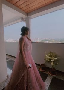 Stunning Pink Embellished Gown