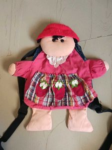 Cute Strawberry Doll Backpack