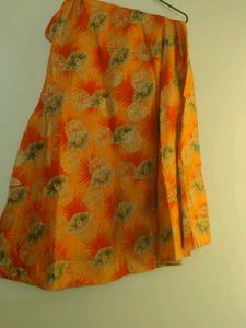 Elegant Embroidered Kurta with skirt and duppatta