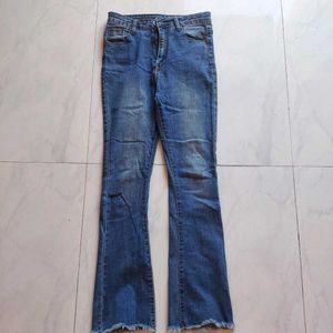 Retro Flare Jeans - Vintage Style