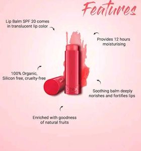 Biotique Lipshine Plum Lip Balm SPF 20