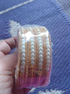 Pearl & Gold Bangle