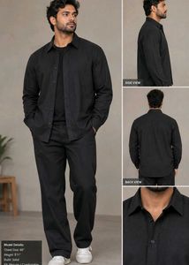 Classic Black Long Sleeve Shirt
