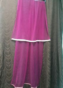 Dupatta &amp; stool net Rose design/fancy/Unique