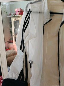 Transparent Adidas Style Jacket