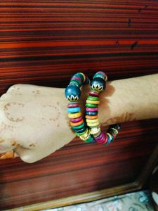 Three Multicolour Bracelet,🌈