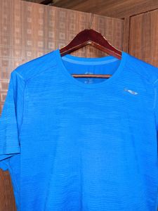 Men's Blue Athletic T-Shirt