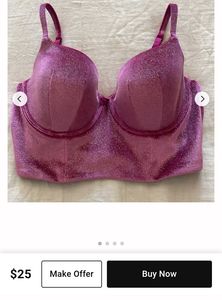VICTORIA SECRET Velvet Pink Bra