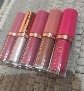 Set of 5 Matte Liquid Lipsticks