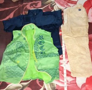 A Three Piece Dress,For Boys