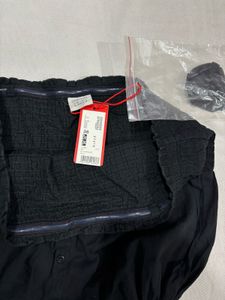 Black Smocked Jumpsuit