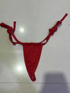 Red Thong Panty