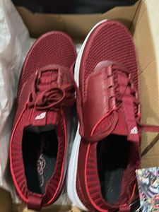 Stylish Ed Hardy Maroon Sneakers