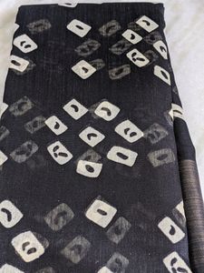 Bandhini Print Sarees With Zari