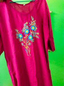 Double Xxl Local Brand Kurti