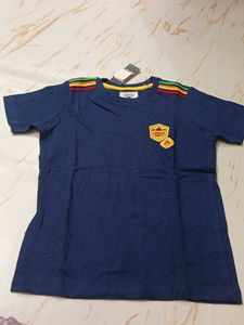 Boy's Blue Graphic Tee