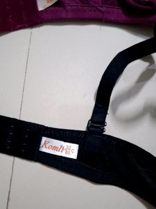 Komli Padded Wirefree T Shirt Bra | Combo Of 2.