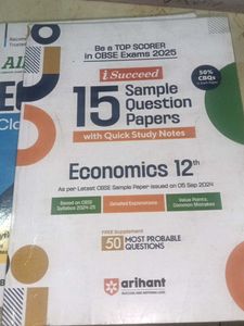 CBSE Economics Sample Papers &amp; Notes