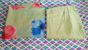 Light Green Floral Kurta Set