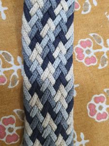 Stretchable design Braided Woven Stretch Belt