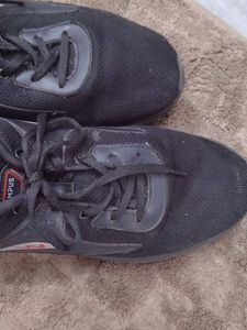 Campus Black Sports Shoes