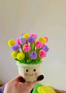 Cute Cartoon Flower Pot Decor