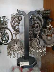 Oxidised Rajwadi Earrings Collection