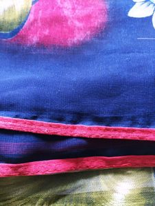 Floral Print Saree