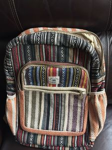 Boho Stripe Backpack