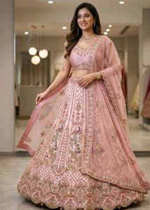 Stunning Embroidered Lehenga Choli