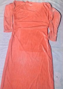 ✨ Women’s Peach Embroidered Salwar Suit Set | Eleg