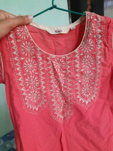 offer for 14 hrs!!!!! Handworked kurthi