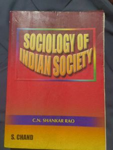 Sociology of Indian Society Book