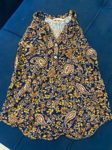 Boho Printed Halter Neck Top