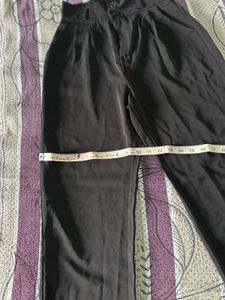 Black Wide Leg Trousers