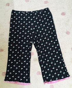 Cute Pajama with Swan Print