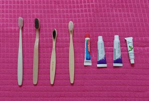 Toothbrush and Toothpaste Set