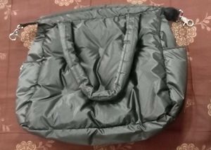 Chic Black Puffer Crossbody Bag