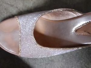 Sparkling Rose Gold Flats