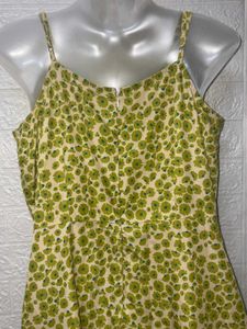 Floral Spaghetti Strap Dress