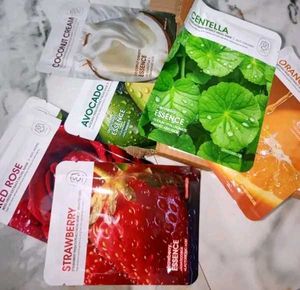 12 Korean Sheet Masks