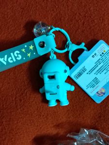 Sparkling Astronaut Key Chains