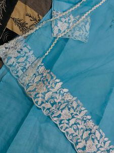 Stunning Blue Kurta Set with Dupatta