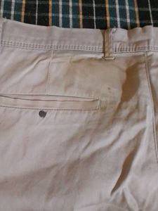 used 2 Men's Beige trouser