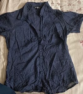 Harpa Polka Dot Short Sleeve Top