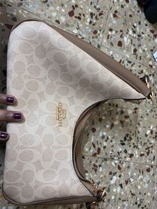 Coach Monogram Shoulder Bag