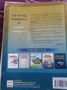 Artificial Intelligence Textbook Class X
